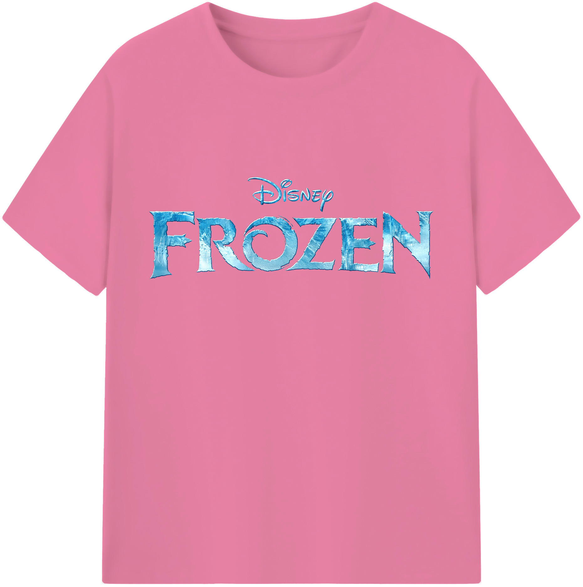 （画像用） アナと雪の女王 アンナ エルサ Frozen Anna Elsa 綿100％半袖Tシャツ（フロントプリント）